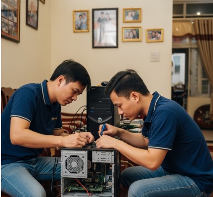 Dịch vụ sửa máy tính quận Bình Thạnh 24/7, hỗ trợ mọi lúc mọi nơi